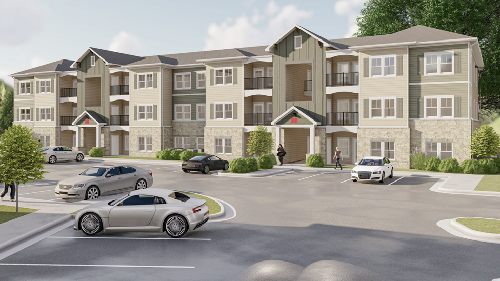 Crosswinds Apartment Homes Rendering